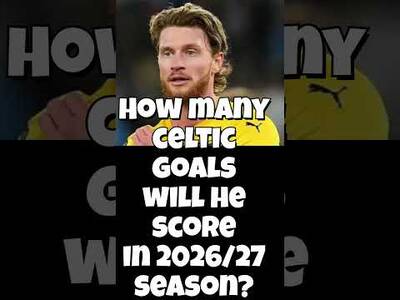 KASPER HOGH: How Many Will He Score For CELTIC in 2026/27 Season #celticfc #kasperhogh