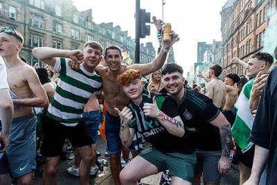 The Celtic fans title celebrations continue to generate news. And lies.