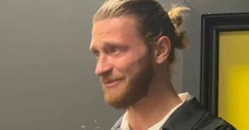 WATCH Celtic star bid farewell to his teammates and coaches before transfer exit
