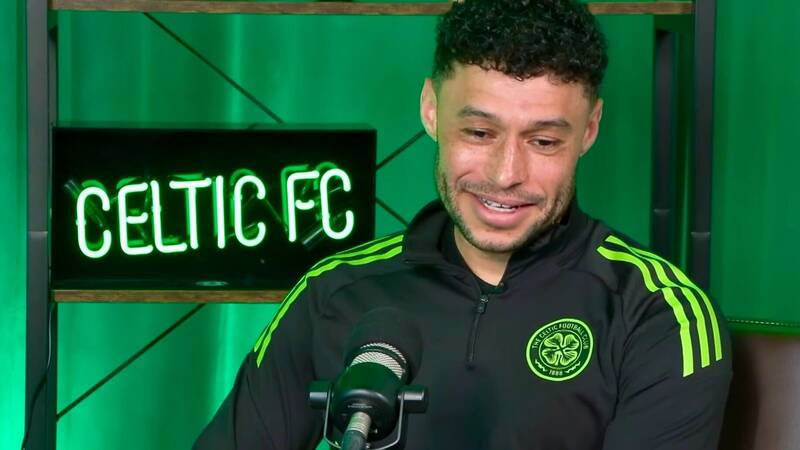 Alex Oxlade-Chamberlain gets it, as he sends a message down south and to England about Celtic