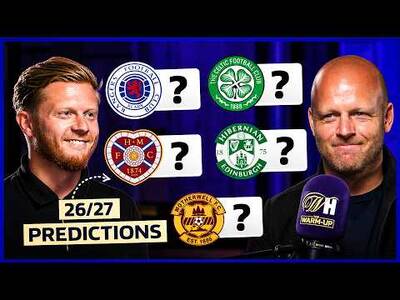 Scottish Premiership Predictions 26/27 | The Warm Up Season Preview Scottish Premiership Predictions 26/27 | The Warm Up Season Preview