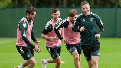 Training Gallery: Celtic v Dundee