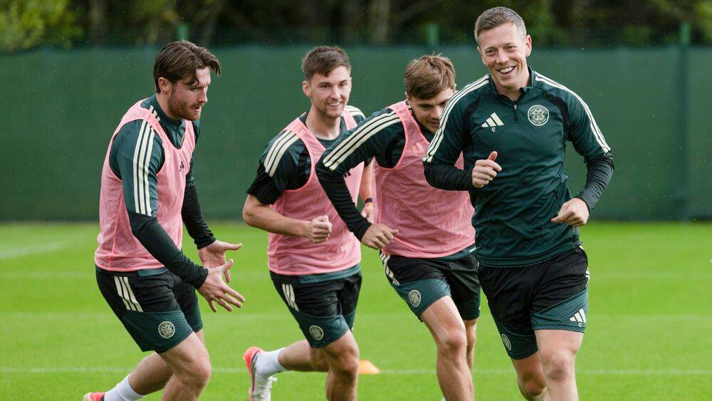 Training Gallery: Celtic v Dundee