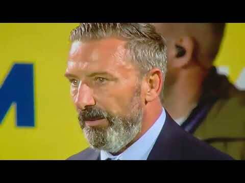 Derek Mcinnes Raging As Rangers Drew to Dundee Utd 👌🏻🟧⬛️