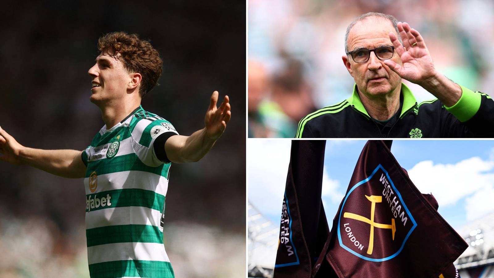West Ham sent clear Arne Engels transfer message by Celtic manager Martin O’Neill