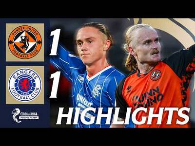 Dundee United 1-1 Rangers | HIGHLIGHTS | William Hill Premiership Dundee United 1-1 Rangers | HIGHLIGHTS | William Hill Premiership