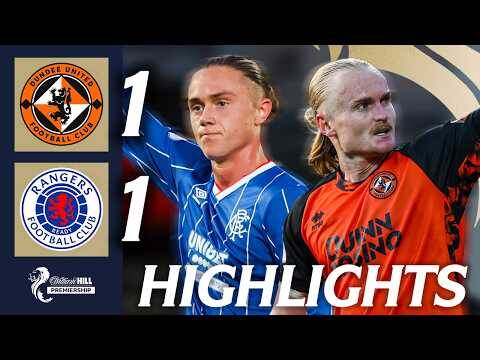 Dundee United 1-1 Rangers | HIGHLIGHTS | William Hill Premiership
