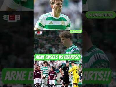 ARNE ENGELS VS HEARTS!!! THAT PENALTY THEM EMOTIONS! #celticfc