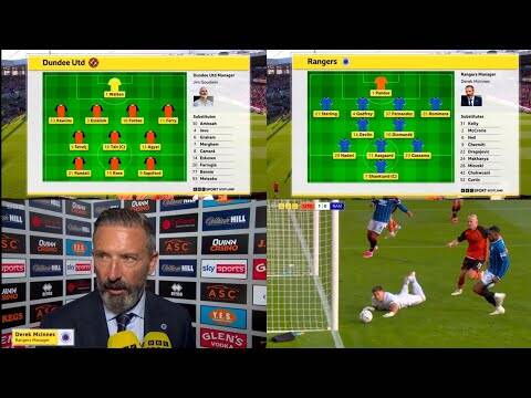 BBC Sportscene EXTENDED Highlights & Interviews | Dundee Utd 1-1 Rangers