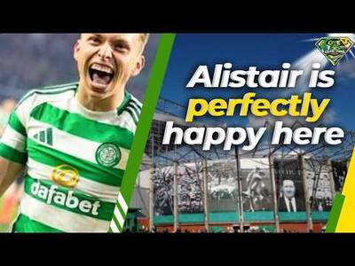 Alistair is perfectly happy here