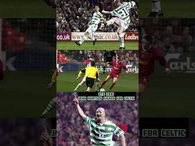 OTD 2001 CELTIC SIGNED JOHN HARTSON 🏴󠁧󠁢󠁷󠁬󠁳󠁿 BIG BAD JOHN BECAME A CELTIC LEGEND! #JohnHartson