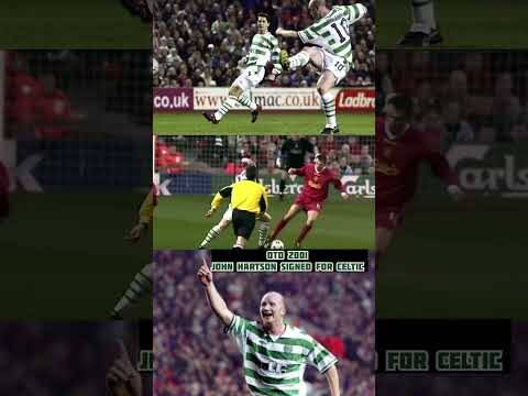OTD 2001 CELTIC SIGNED JOHN HARTSON 🏴󠁧󠁢󠁷󠁬󠁳󠁿 BIG BAD JOHN BECAME A CELTIC LEGEND! #JohnHartson