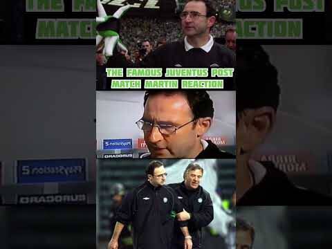 THE FAMOUS MARTIN O’NEILL POST MATCH REACTION RANT AFTER LOSING TO JUVENTUS! #CELTIC #juventus