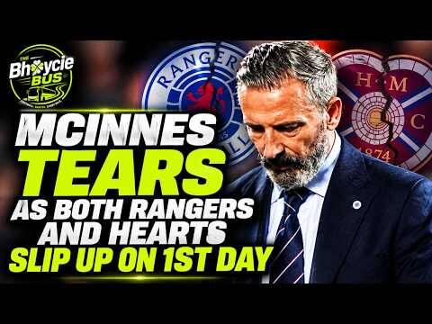 Mcinnes Reacts to Rangers and Hearts Disaster Start