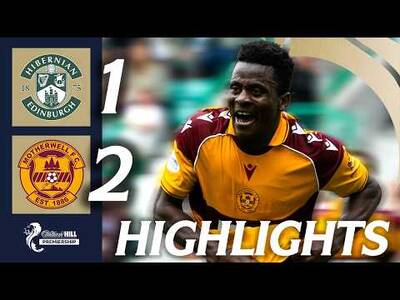 Hibernian 1-2 Motherwell | HIGHLIGHTS | William Hill Premiership