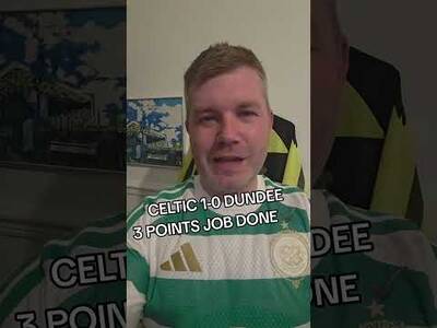 Nygren with the Only Goal Tonight Celtic Win 1-0 Against Dundee #Celtic