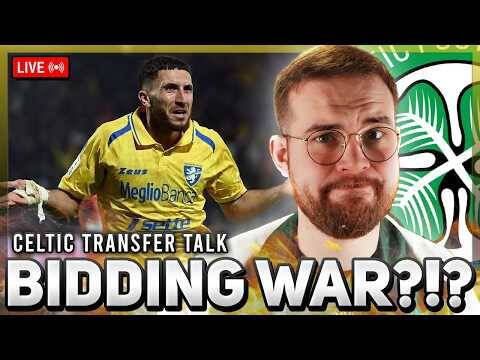 ARE CELTIC SET TO GO TO WAR WITH RANGERS FOR FARES GHEDJEMIS? | LIVE Celtic Transfer Talk