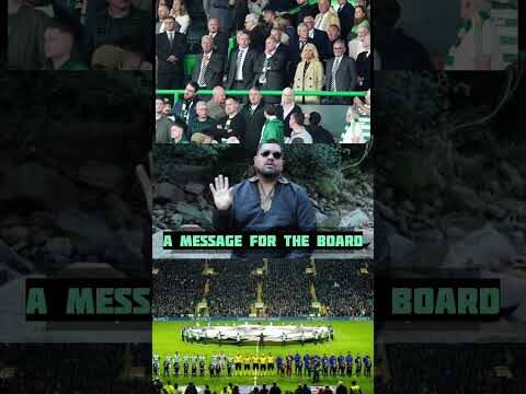 A Message to the Celtic Board Stop Saving Start Spending Not From Player Sales Use the War Chest!