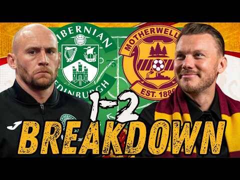 Hibs vs Motherwell tactical breakdown | How Motherwell exploited the gap