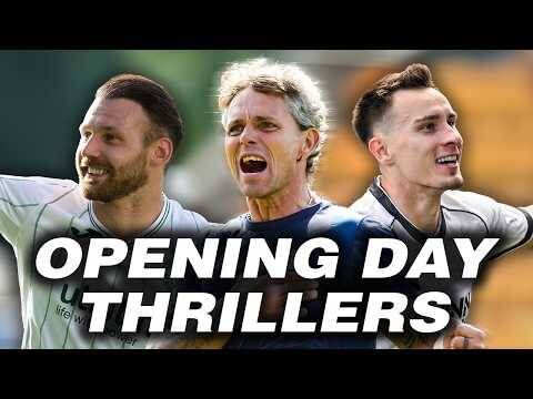 OPENING DAY THRILLERS 🤩 Classic Match Highlights | William Hill Premiership