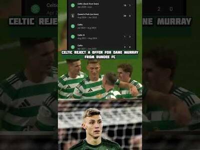 Celtic Rejected a Offer From Dundee for Dane Murray #Celtic Celtic Rejected a Offer From Dundee for Dane Murray #Celtic