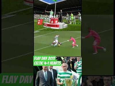 Otd 2017 Celtic Beat Hearts on Flag Day 4-1 #Celtic Otd 2017 Celtic Beat Hearts on Flag Day 4-1 #Celtic