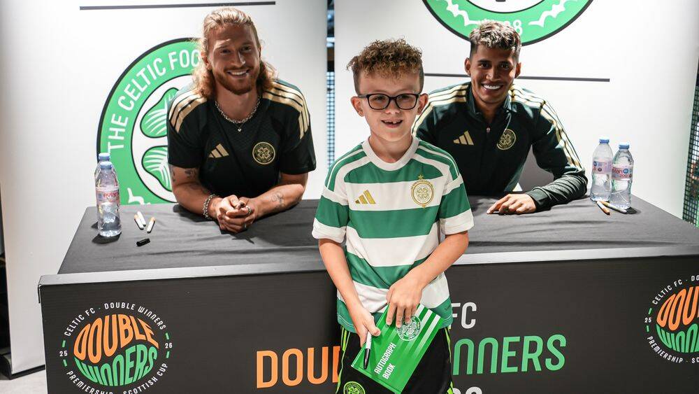 ‘Sign for Celtic’ for the chance to attend in-store signings