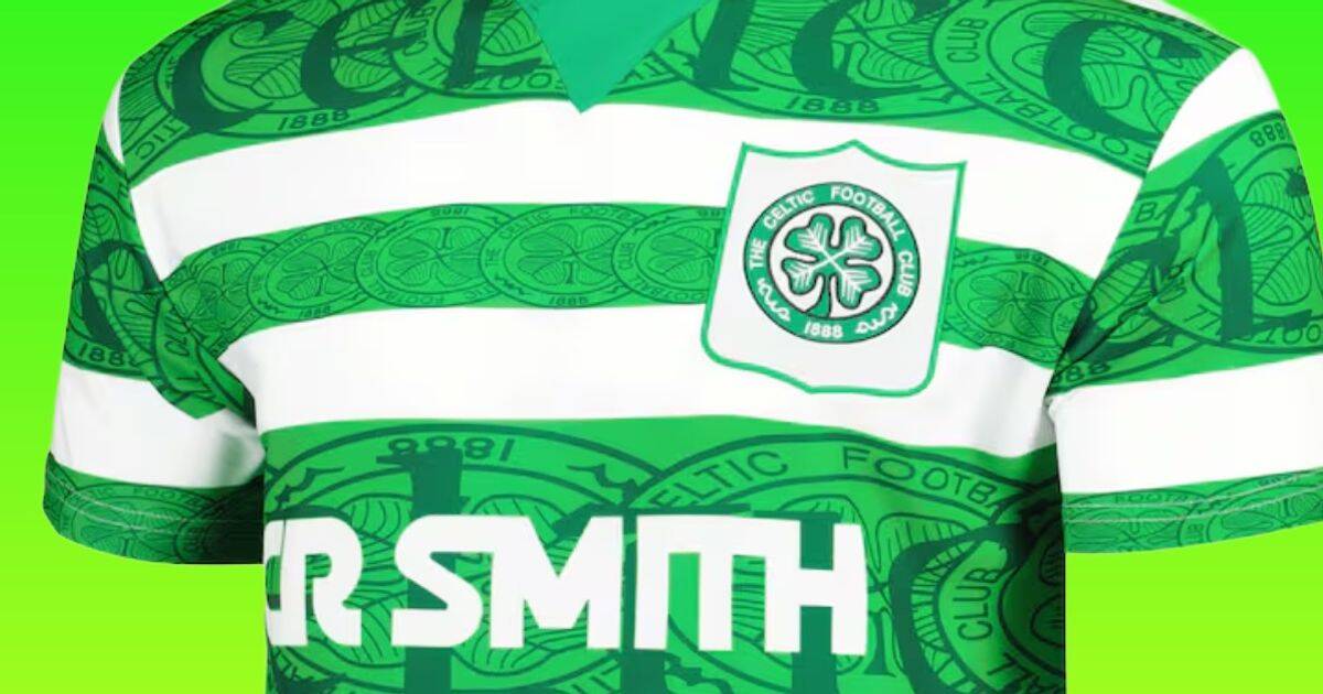 Celtic fans race to get £40 retro home shirt under £12 as stock ‘almost gone’