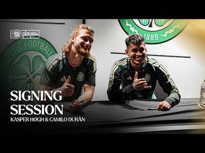 Signing Session | Kasper Høgh & Camilo Durán (07/08/26) Signing Session | Kasper Høgh & Camilo Durán (07/08/26)