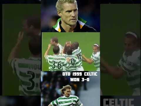 Otd 1999 Johan Mjallby Scoring in a 3-0 Victory Over St Johnstone #Celtic