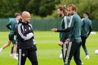 Shaun Maloney takes Celtic training in Martin O’Neill absence ahead of Kilmarnock clash