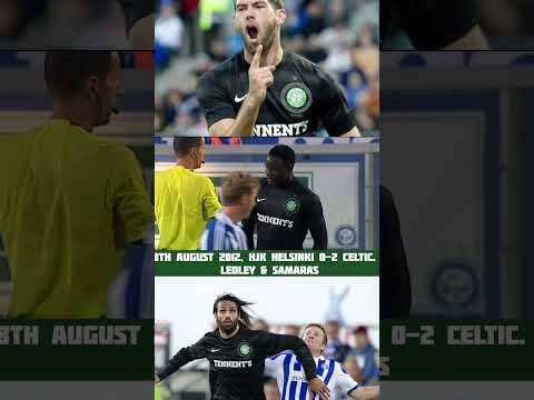 OTD 2012, HJK Helsinki 0-2 Celtic. Joe Ledley & Samaras with the goals in Finland #Celtic