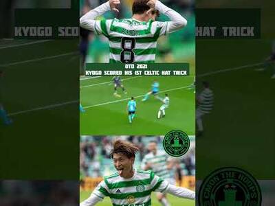 OTD 2021 KYOGO SCORED A HAT TRICK AT PARADISE IN A 6-0 victory over Dundee #KyogoFuruhashi #Celtic OTD 2021 KYOGO SCORED A HAT TRICK AT PARADISE IN A 6-0 victory over Dundee #KyogoFuruhashi #Celtic