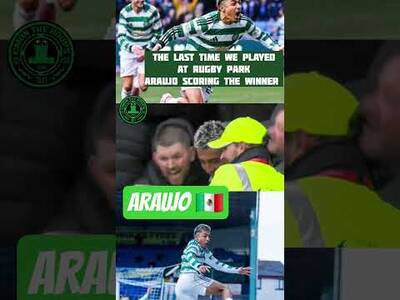 THE LAST TIME CELTIC PLAYED AT RUGBY PARK ARAUJO SCORED THR WINNER 🇲🇽👌🏻💚 #julianaraujo #CELTIC