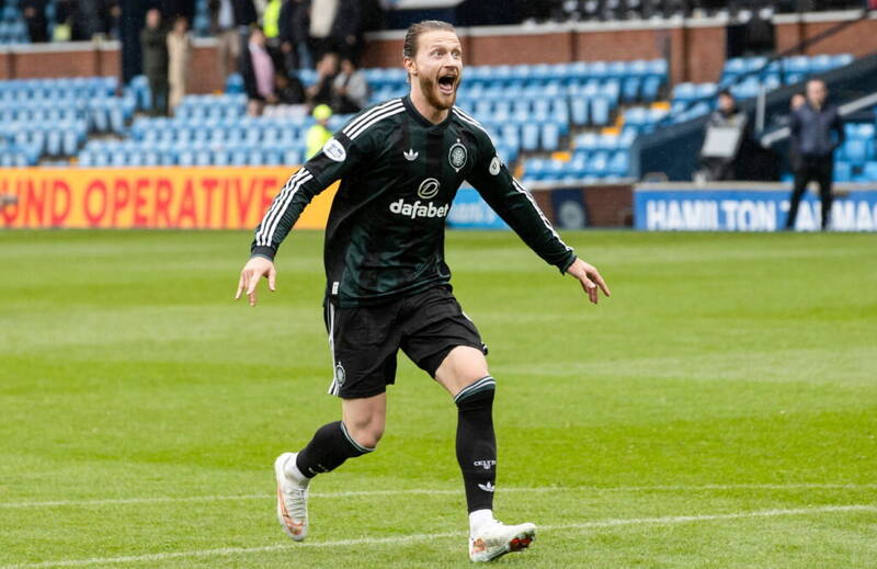 Watch as new Celtic hero Hogh becomes the dance master!