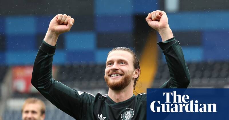 Martin O’Neill absent from Celtic’s win at Kilmarnock as Høgh hits hat-trick
