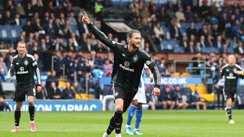 Celtic player ratings from Kilmarnock thrashing as Kasper Hogh dazzles
