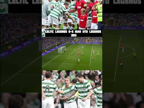 Otd 2011 Celtic Legends Beat Man Utd 5-2 Larsson Was the Star of the Show!