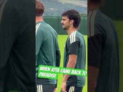 When Jota Came Back to Paradise! #Jotaonthewing #Celtic