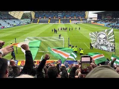 Crazy!!! (Kasper Hogh) Full Time Celebration (Kilmarnock V Celtic 1-5)!!!