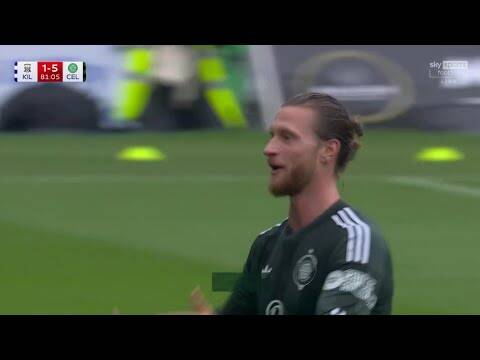KASPER HOGH HATRICK | All The Goals & HIGHLIGHTS Kilmarnock 1-5 Celtic