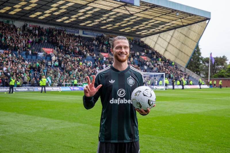 How Kasper Høgh’s First-Half Hat-Trick Puts Him Next To Celtic History