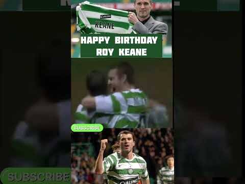 Happy Birthday Roy Keane! One of the Greatest Irish Footballers Ever! #Roykeane #Celtic