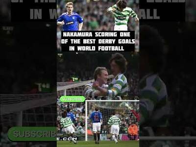 One of the Best Goals Ever Scored in Football the Technique From Nakamura Vs Rangers #Celtic
