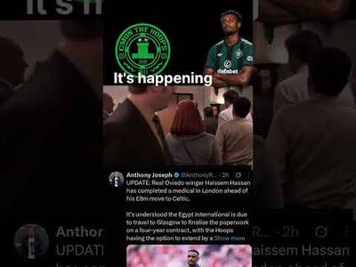 IT’S FINALLY HAPPENING! HASSAN MEDICAL DONE #celticfc #haiseemhassan IT’S FINALLY HAPPENING! HASSAN MEDICAL DONE #celticfc #haiseemhassan