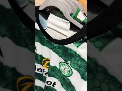 Our latest batch of Celtic jerseys! These were kindly handed in by an ACSOM listener.