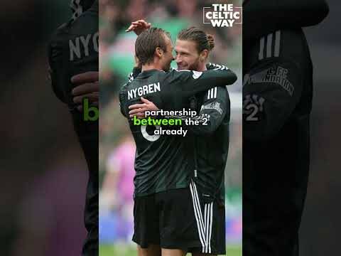 🇸🇪 Benjamin Nygren looks an upgrade on last season already for Celtic and works SUPERBLY with Høgh!