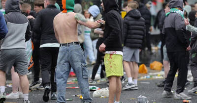 Celtic title party cops arrest four in raids across Glasgow and Lanarkshire