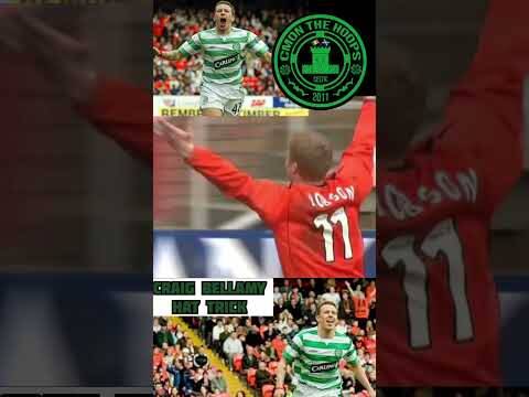 CRAIG BELLAMY SCORING A HAT TRICK AGAINST DUNDEE UNITED! #craigbellamy #celtic