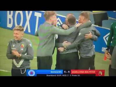 Derek Mcinnes Walks Straight Up the Tunnel at Ft Haha 😄 As Rangers Go Down to Conference League!